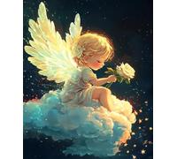 FanZheZhe Embroidery Kit for Beginners, Cross Stitch Kits for Adults, Beginners Embroidery Kit, Embroidery Set, Including Fabric with Prints, Threads, Needles, Mount Fuji Scenery40X50Cm