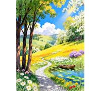 FanZheZhe Embroidery Kit for Beginners, Cross Stitch Kits for Adults, Beginners Embroidery Kit, Embroidery Set, Including Fabric with Prints, Threads, Needles, Phoenix 11Ct40X50Cm