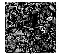 FANZHII-50 Pieces of Animal Skeleton Stickers, Skeleton Skeletons, Early Education, Understanding Creativity, Halloween, Waterproof Notebook Sticker