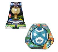 Fanzone Football Game & Smart Ball Counter Ball duo pack. Football themed pack with rapid quiz game & football that counts keepy uppies for football fans. Get ready for World Cup 2026
