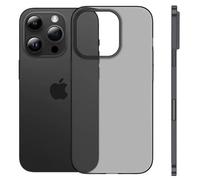 FAOMSEBS iPhone 12 Pro 6.1 inch Ultra Thin Case, Matte Semi-Transparent Ultra Thin Like Nothing, Wireless Charging, Camera Hole