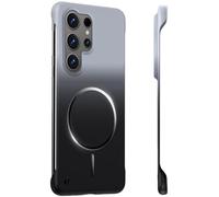 FAOMSEBS Magnetic Rimless Protective Case for Samsung S23 Ultra MagSafe (Gradient Color Design) [Feel of Bare Metal] [Strong Magnet] Gradient Protective Case for Samsung Galaxy S23 Ultra Cover, 1
