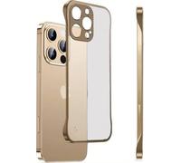 FAOMSEBS Rimless Protective Case for iPhone 16 Pro (Bare Metal Feel) [Matte Translucent] [Ultra Thin Like Without Case] Antishock Protective Case for Phone 16 Pro Case Slim 6.3 Inch 2024
