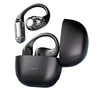 FAOONNMY On-ear Wireless Bone Conduction Headphones Bluetooth 5.4, Intelligent Touch Control, Noise Reduction Not Into The Ear, Suitable For Running Sports Waterproof Headphones Black/Supreme Edition