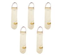 Faotup 5Pcs Onion Bags Mesh Garlic Storage Bags Hanging Garlic Mesh Bags for Kitchen Onion Storage Bags