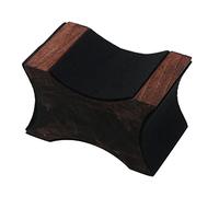 Faotup Guitar Nest Support Pillow Wooden Guitar Holder for Ukulele Violin Reddish Brown(Pack of 1)