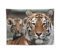 FAPCW Animal Tapestry Tigers Tapestry Wall Tapestry for Bedroom Home Wall Room Decor 30"x40"