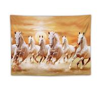 FAPCW Horse Animal Natural Sunset Tapestry Tapestry Wall Tapestry for Bedroom Home Wall Room Decor 30"x40"