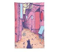 FAPCW Kawaii Cat Cute Japanese Tapestry Wall Hanging Wall Decor for Dorm Bedroom Home Decor 60"x90"
