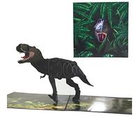 FAPUMOE 3D Pop Up Dinosaur Greeting Card, Funny Dinosaur Birthday Card Handmade Craft Greeting Card For Kids Holiday Party Congratulations Thank You Thinking of You