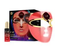 FAQ 202 Advanced 8-Color LED Face Mask + FAQ Red Light Peptide Serum Bundle - Wireless Mask with 600 Glow Points & Anti-Aging Skincare - Collagen Boosting & Brightening Face Care for Glowing Skin