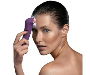 FAQ 401 Face Massager with red & Blue Light-Dual microcurrent and Lymphatic Drainage Massager for Firming, Toning, and Anti-Wrinkle Care