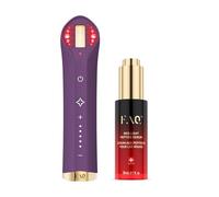 FAQ 501 Red Light & Beauty Wellness Lamp & Red Light Peptide Serum Bundle - 650nm Targeted LED with Hyaluronic Acid & Collagen Face Serum - Skin Care Set for Radiance & Hydration