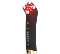 FAQ 402 Dual Microcurrent Face Massager - Anti-Wrinkle Face and Neck Toning & Lymphatic Drainage Massager with Red, Blue Light & Infrared Light for Toning & Depuffing