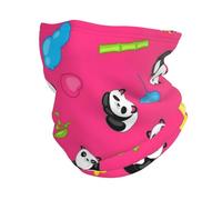 FAQRTIV Adjustable Neck Gaiter Cute Panda Bamboo Neck Warmer Headband Neck Gaiter Head Wrap Headgear Face Mask Magic Scarf Bandana For Sports