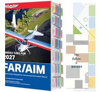 FAR/AIM 2027 Index Tabs for Private Pilot (with No Book)