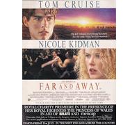 Far And Away (Tom Cruise/Nicole Kidman) - Miniature Poster/Original Magazine Clipping