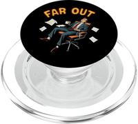 Far and Out Daydreaming Office Worker Motivation PopSockets PopGrip for MagSafe