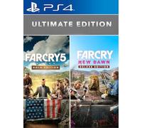 FAR CRY 5 GOLD EDITION + FAR CRY NEW DAWN DELUXE EDITION BUNDLE (PS4) - PSN Account - GLOBAL