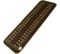 Far Infrared Heating Pad with Jade Crystal, Bio Tourmaline Heat Mat, Smart Controller, Auto Shut Off, Ideal for Back and Full Body Relief