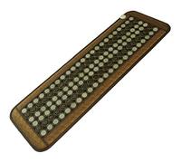 Far Infrared Heating Pad with Jade Crystal, Bio Tourmaline Heat Mat, Smart Controller, Auto Shut Off, Ideal for Back and Full Body Relief