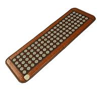 Far Infrared Heating Pad with Jade Crystal, Bio Tourmaline Heat Mat, Smart Controller, Auto Shut Off, Ideal for Back and Full Body Relief