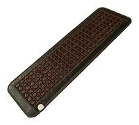 Far Infrared Heating Pad with Jade Crystal, Bio Tourmaline Heat Mat, Smart Controller, Auto Shut Off, Ideal for Back and Full Body Relief