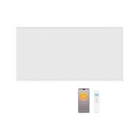 Far Infrared Panel Heater with Built-in WiFi Thermostat 700W Infrared Heating Panel with Wifi Remote Control and Temperature Sensor Energy Saving Wall Heater with CE