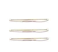 Far Infrared Radiation Heating Infrared Lamp 1050W 1000W Paint Curing Bulb Halogen Quartz Heating Element Shortwave Infra-Red Light Golden Bulb Ruby Tube(L53G-3PCS)