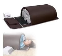 Far Infrared Sauna Dome for Slimming and Detox, Portable 360° Sauna Capsule with Tourmaline and Germanium Stones for Relaxation Therapy