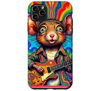 Far Out Mouse 60s Guitar Player Case for iPhone 11 Pro Max