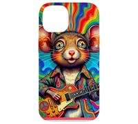 Far Out Mouse 60s Guitar Player Case for iPhone 14