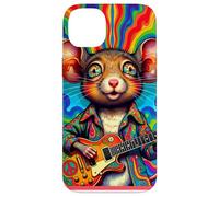 Far Out Mouse 60s Guitar Player Case for iPhone 14 Plus