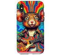 Far Out Mouse 60s Guitar Player Case for iPhone X/XS