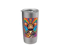 Far Out Mouse 60s Guitar Player Stainless Steel Insulated Tumbler