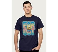Far Out SpongeBob SquarePants T-Shirt Spongebob Squarepants Navy XXL