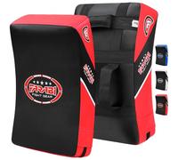 Farabi Kick Shield Strike Thai Pad Curved Large Boxing MMA Training x 1 unit (Black/Red)