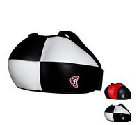 Farabi Ladies Chest Guard Chest Protector Breast Protection Boxing MMA Muay Thai Martial Art Protective gear Chest Guard (White/Black, S/M)