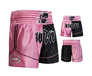 Farabi Muay Thai Shorts Kick Boxing Training MMA Boxing Shorts (Small)