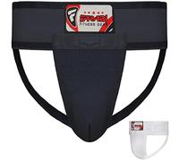 Farabi Sports Groin Guard MMA Martial Arts Boxing Groin Protector Groin Strain Support Groin Support Groin Protector Boxing Groin Protector Krav Maga (Large, Black)