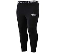 Farabi Thermal Men Tights Pants, fit Winter Compression Warm Pants (Black, Small)