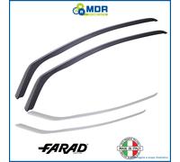 Farad Antiturbo Air Deflectors Kit for fiat Panda 5P 2003-2012