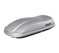 Farad F3 Grey Large 400 Litre Roof Box - Dual Side Opening with Central Locking