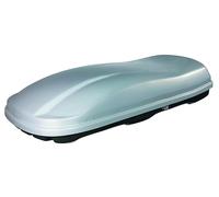 Farad F3 Metallic Silver Extra Large 680 Litre Roof Box - Dual Side Opening with Central Locking