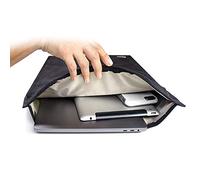 Faraday Bag for Car Key Phone Ipads, Signal Protection Pouch Case for Credit Cards, Call Data GPS Protector (L(13.8 * 17.7inch))