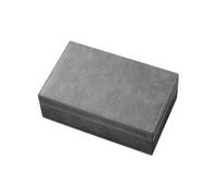 Faraday Box, Leather RFID Signal Blocking Shield Box, Signal Blocker, Anti-Theft Signal Blocking Cage for Car Key Fob Phone (Light Grey)