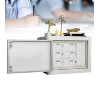 Faraday Box, Mobile Phone Locker, Wall-Mounted Steel Signal Shielding Cabinet with Metal Lock & Key, Secure Phones Storage and Key Fob Protector