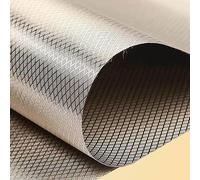 Faraday Cloth EMP Military Grade Faraday Cloth EMI RF RFID Shielding Copper Fabric for Anti Radiation, EMI Isolation, Signal Blocking, WiFi, Shields RF Signals,silver-1x1.1m