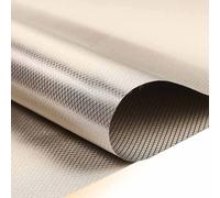Faraday Cloth EMP Proof for Generators EMF Protection Fabric Faraday Military Grade Fabric Blocks RF Signals, Bluetooth, WiFi, Signal Blocker,silver-5x1.1m