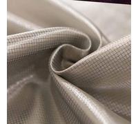 Faraday Fabric Blocking RFID/RF Copper/Nickle Faraday Cage DIY Fabric RFID Blocking Fabric EMF Shield WiFi Jammer EMF Shielding Curtains,silver-3x1.1m